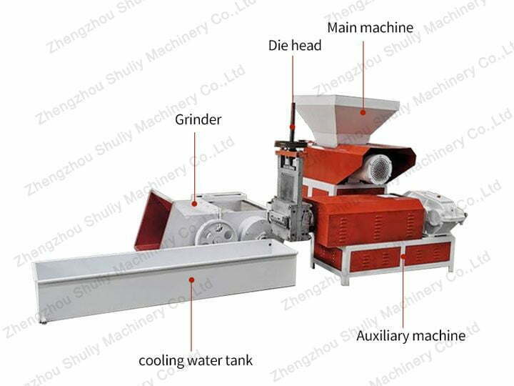 eps foam granulator machine structure