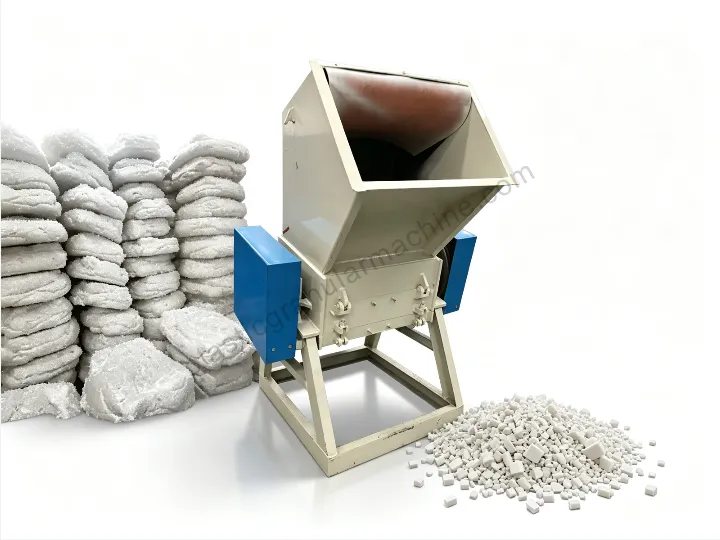 EPS hot melt block crusher