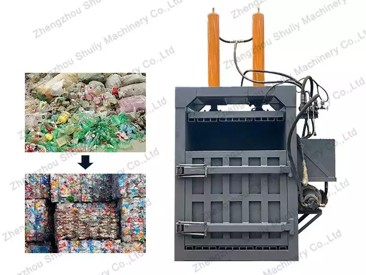 Hydraulic Plastic Baling Machine