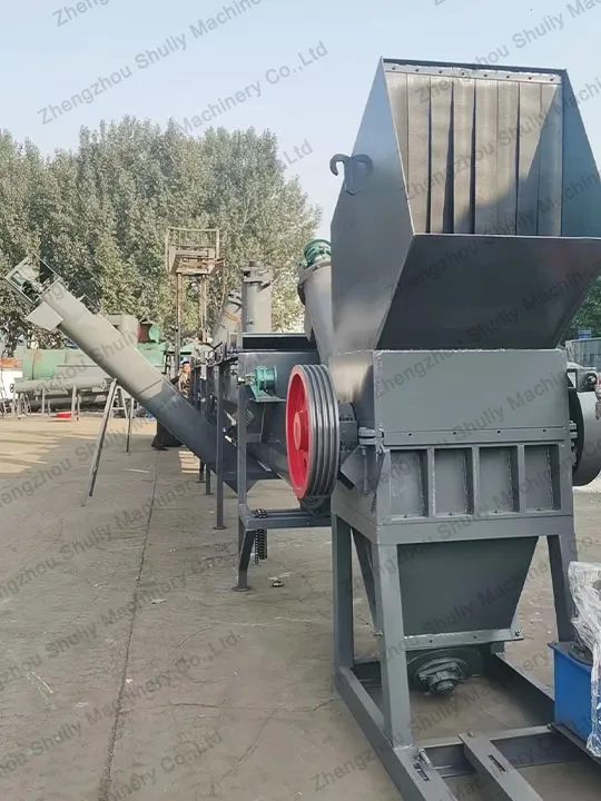 PET washing plant machinery