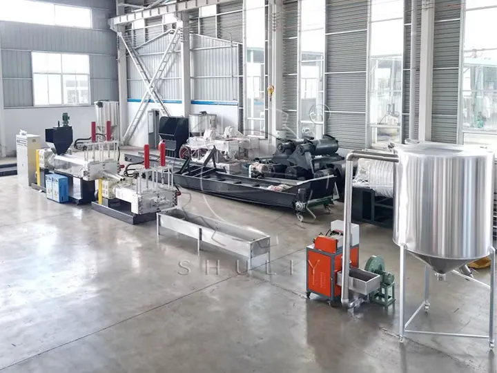 Hard Plastic Recycling Line for PP PE PVC HDPE Regrinding