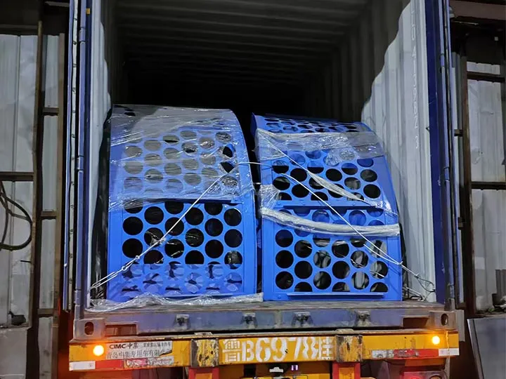 OTR tire recycling machines shipped to Canada