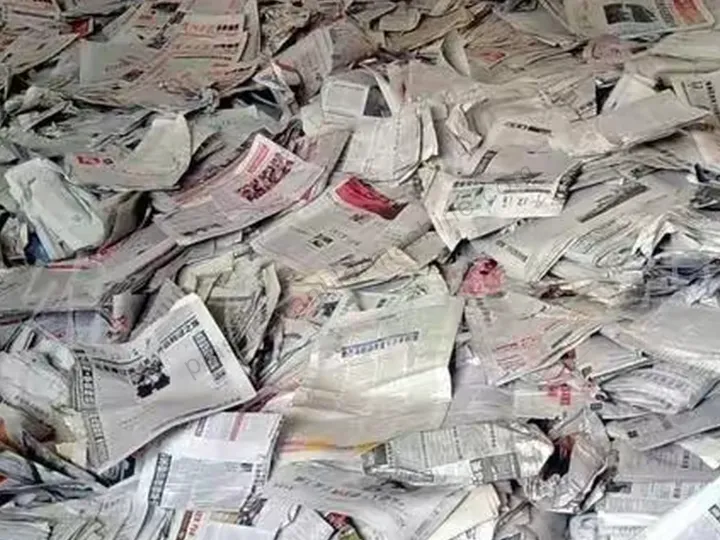 waste newspapers