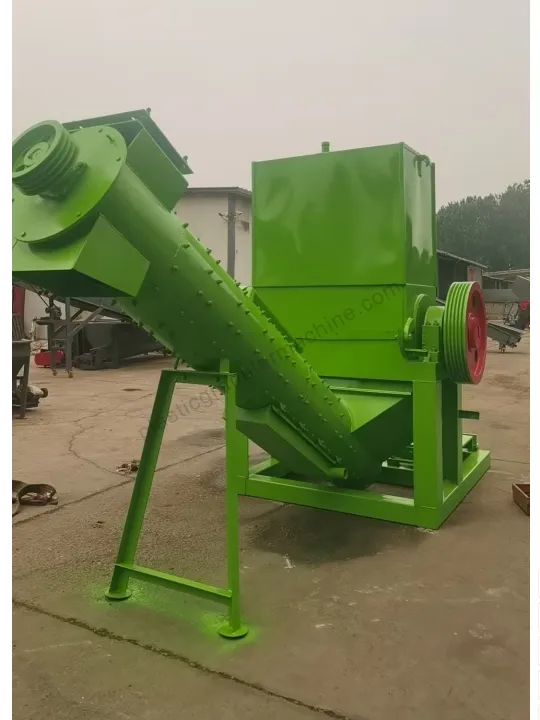 stretch film shredder in the factory