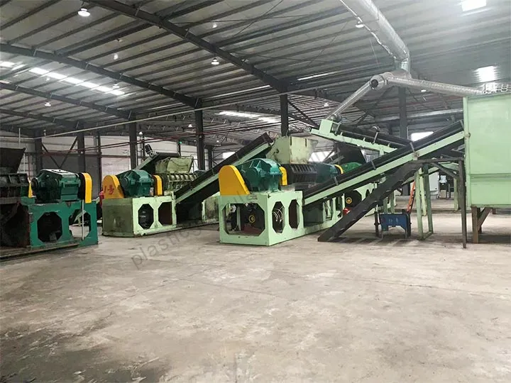 tire mill and megnetic separators