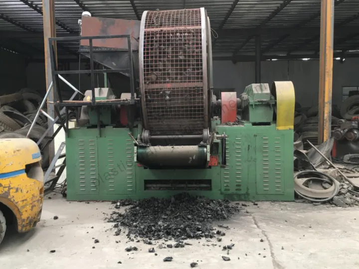 industrial tire shredder