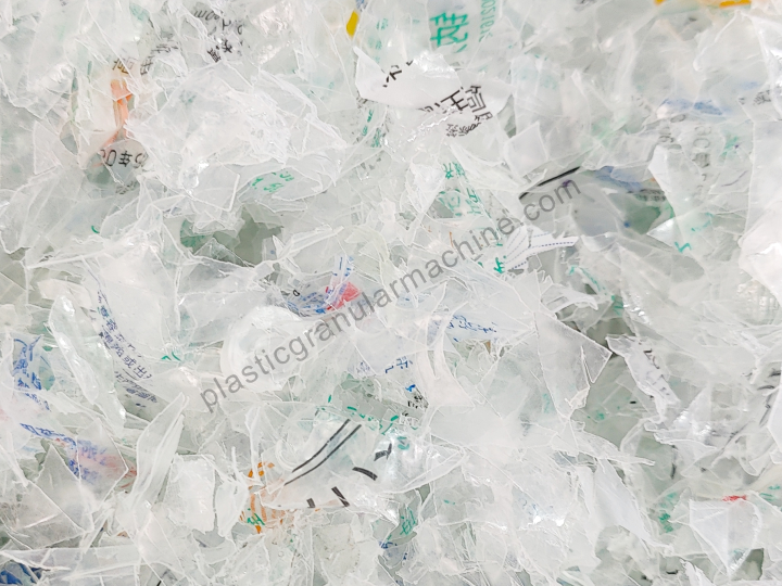 mixed water bottle flakes