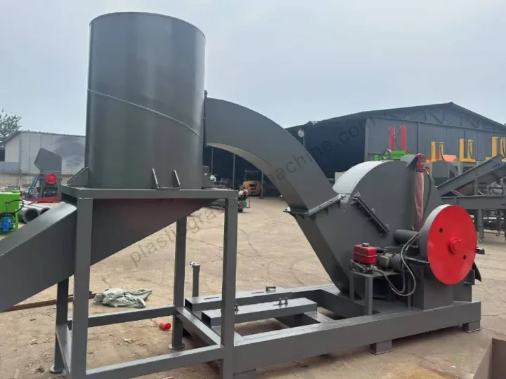 rotary PVC pipe shredder