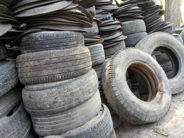 tire scraps