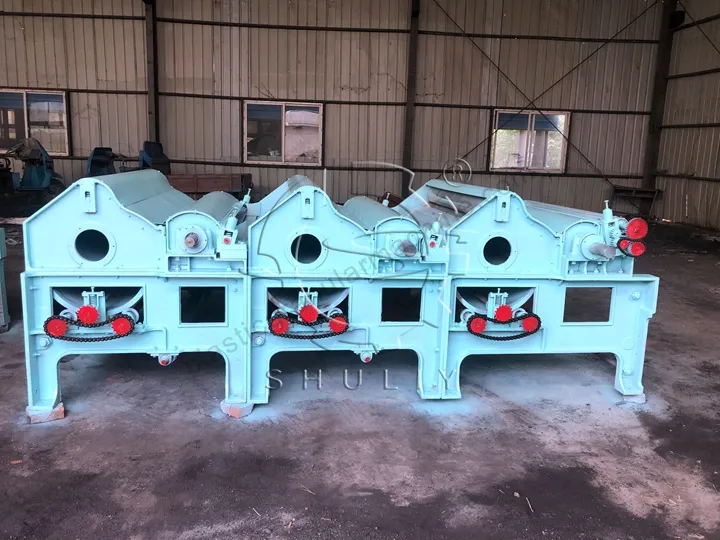 3 roller cotton opener machine