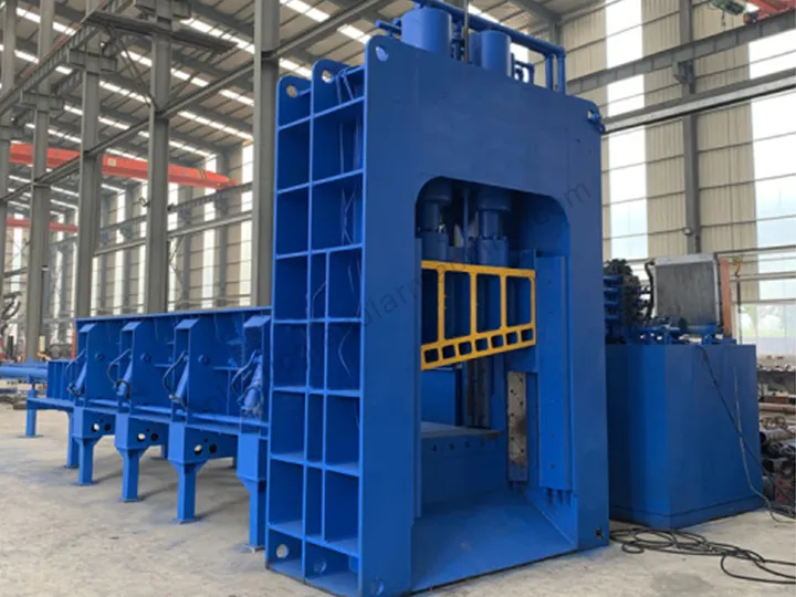 gantry shear in the factory