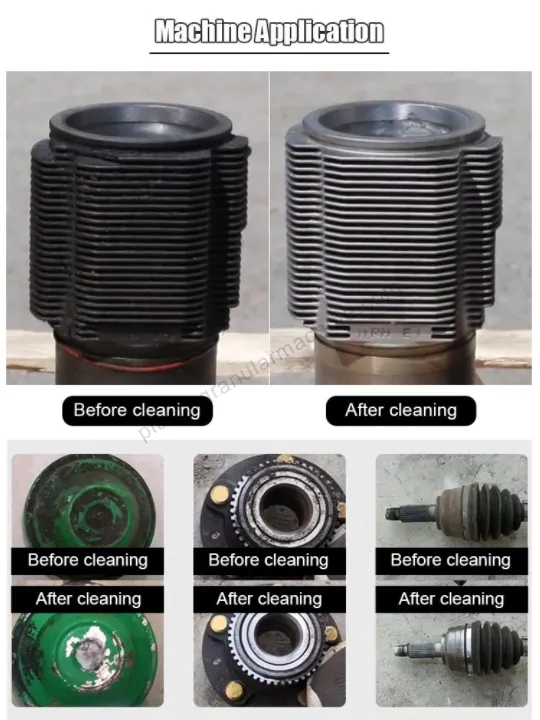 Исключительная эффективность очистки машин для сухого льда