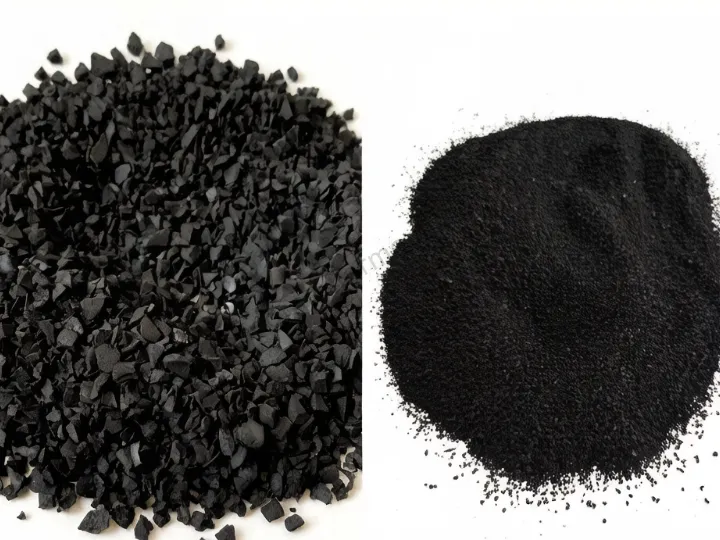 Rubber Powder vs Rubber Granules