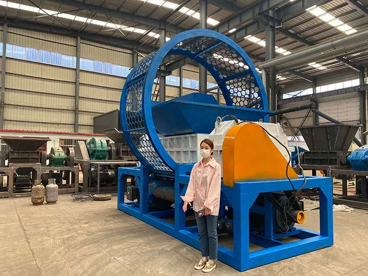 tire rercycling shredder