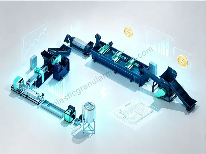 plastic recycling plant cost