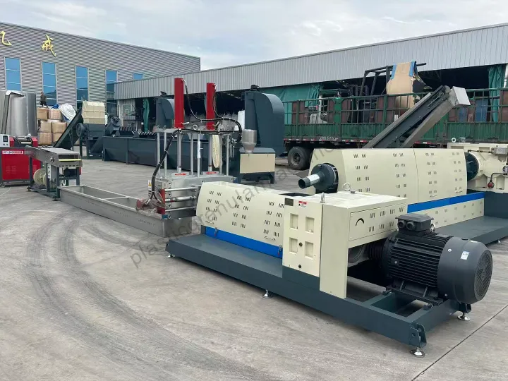 plastic pelletizing production line