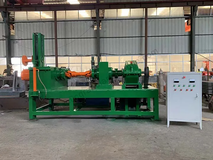 OTR tire bead wire removal machine