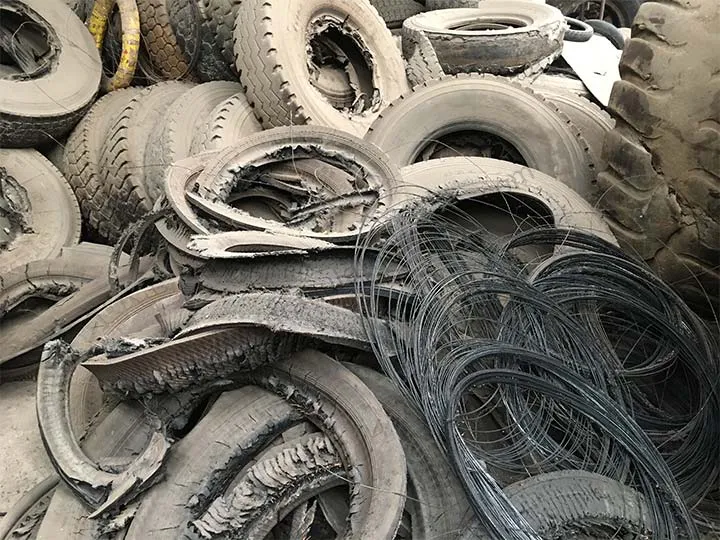 Separated steel rings