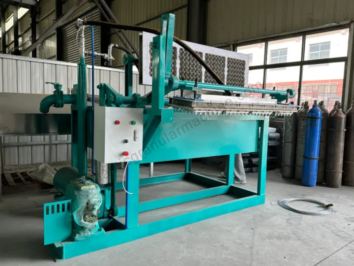 egg carton machine shipped to Zambia